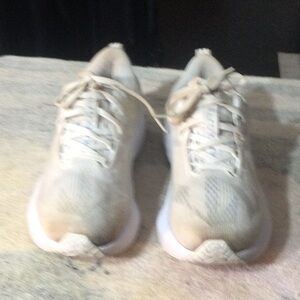 Cream Athletic Sneakers